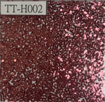 閃亮粉紅色鑄造壓克力板樣品 TT-H002。