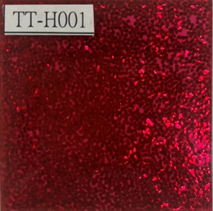 閃亮紅色鑄造壓克力板樣品 TT-H001。